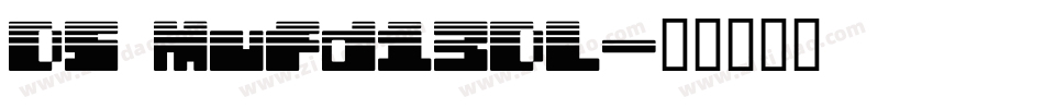 DS Mufdi3DL字体转换